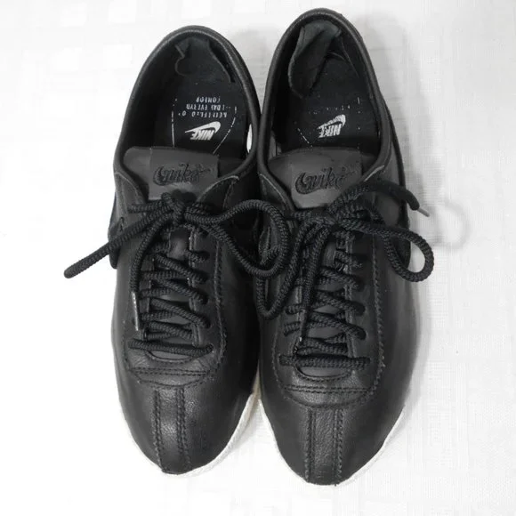 Nike Cortez 72 SI Black White Athletic Sneaker Shoe Womens Size 8 881205-001 - Picture 2 of 16